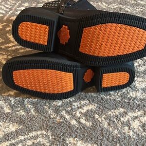Harley-Davidson Black and Orange Label Boots women’s!